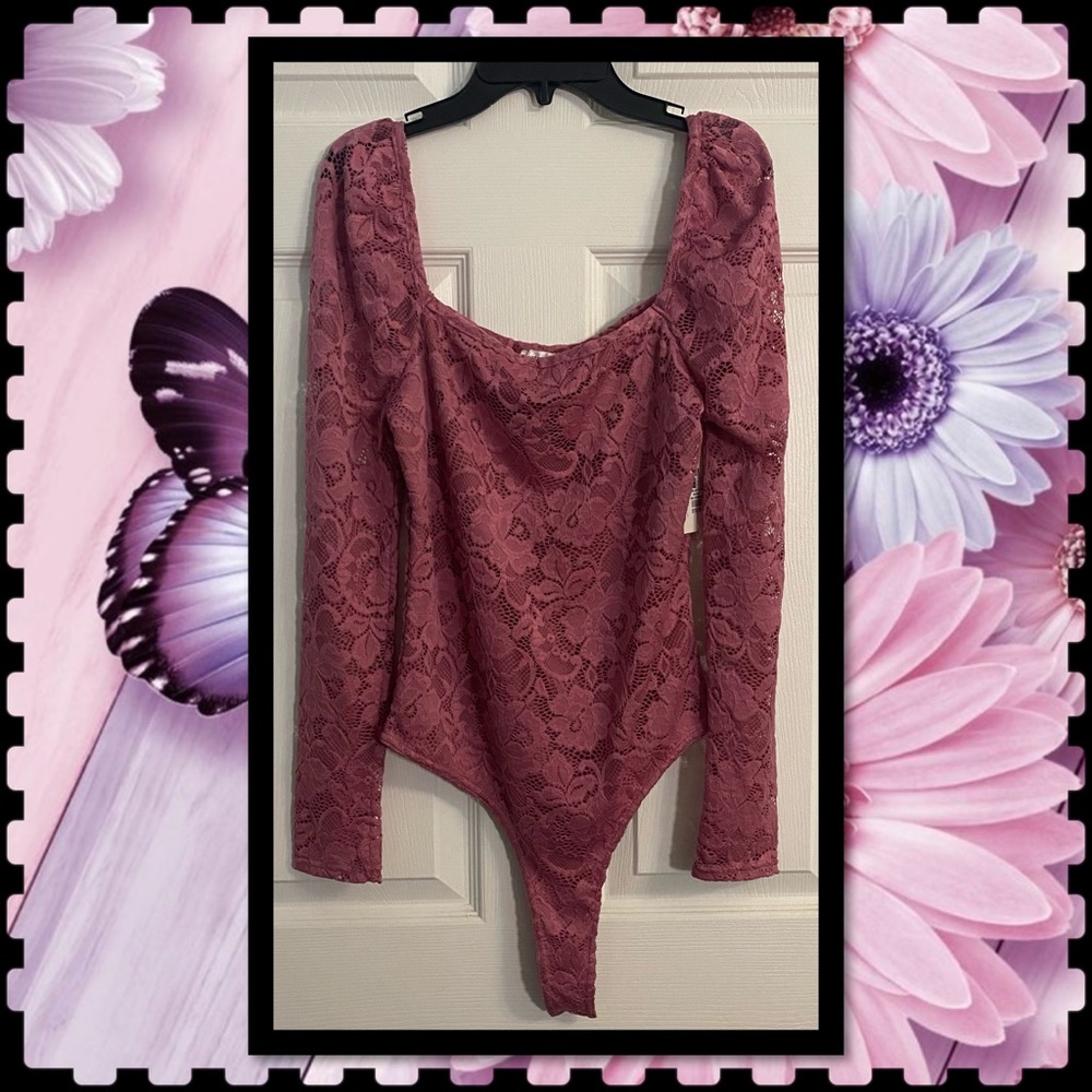 Sws Streetwear Society Women Pink Bodysuit (M).